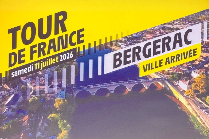 RVB présent à la conférence de presse du Tour de France à Bergerac